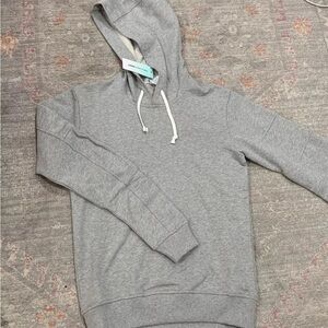 Comme des Garcons cut & sew gray hoodie BNWT unworn designer junya watanabe vtg